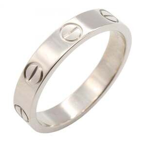 CARTIER Authentic 18k Silver Love Ring
